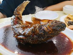 罾蹦鲤鱼-奥华餐厅·老张记(台基厂店)