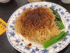 斗门靓虾籽捞银丝面-丽的面家(多宝路店)