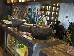 自助调料区-长沙北辰洲际酒店-兰调全日餐厅