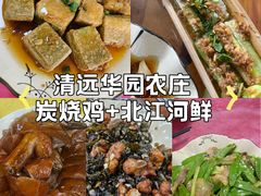 -华园农庄·特色炭烧鸡·北江河鲜