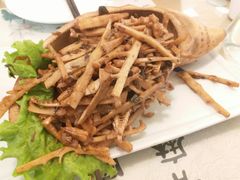 梅干菜炒笋尖-静莲斋素食(慈云寺店)