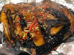 铁板浇汁茄子-山南熏肉大饼(辽菜旗舰店)