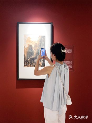 第一次看国画展览！也太美了