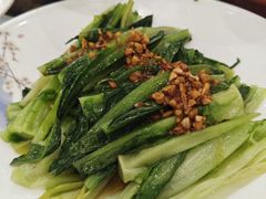 拍蒜花生油捞起时蔬-海宝酒家(中山四路店)