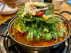 -喇喇排骨火锅·传统韩式脊骨汤(望京西园总店)