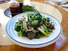 蒜苗炒羊杂-三得正宗乌烈乳羊(环城东二路店)