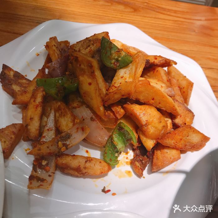 樓蘭古麗新疆菜(未央路盛龍店)戈壁灘炒饢圖片