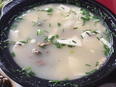 河蚌豆腐汤-长廊饭店(锦溪古镇店)