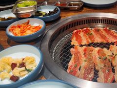 -明洞阿姨·韩式酱蟹烤肉·创意料理(三元桥店)