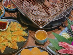 -明洞阿姨·韩式酱蟹烤肉·创意料理(三元桥店)