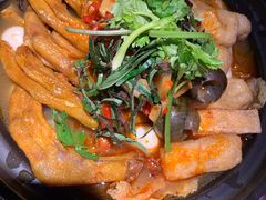 田螺鸭脚煲-老表记广西宵夜螺蛳鸭脚煲(西大店)