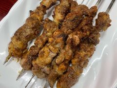 电烤羊肉串-北京清真房记小吃店
