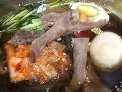 -吉林延边牛肉汤饭，大冷面