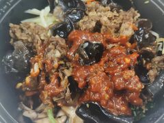 烤牛肉拌饭团餐-韩时烤肉(丰科万达广场店)
