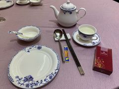 餐具摆设-银都上海菜馆(粤海东路店)
