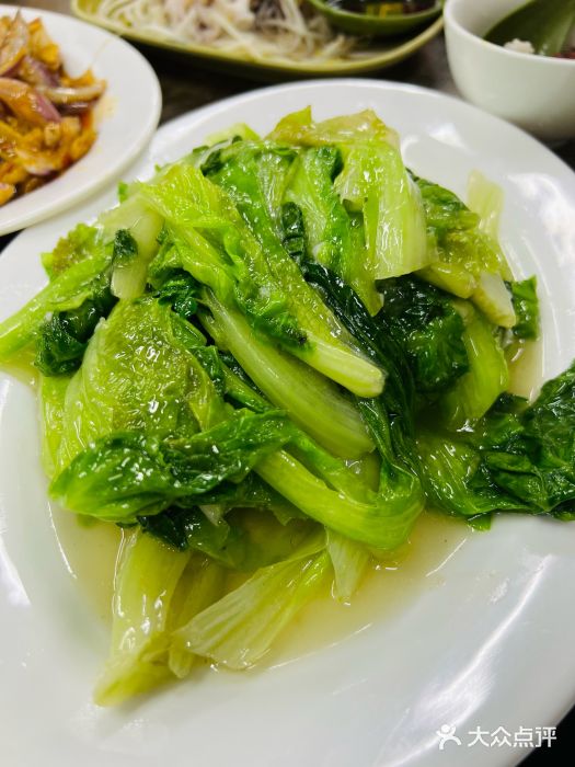 贞姨美食·老字号海鲜大排档蒜蓉生菜图片
