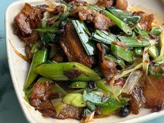 青蒜回锅肉-良泉足疗