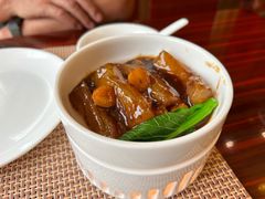 葱仔烧鹿筋-民族饭店-四季餐厅
