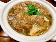 上汤白菜煲素丸-燕风楼烤鸭店(建设总店)