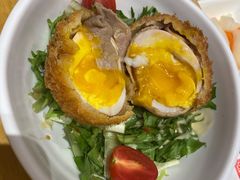 酥炸猪肉裹温泉蛋-胜博殿日式炸猪排(西红门店)