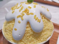 芒果肉加芒果芝士-丹礼糖甜品