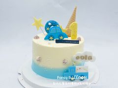 -卡比儿童蛋糕·心意定制·低脂零卡糖动物奶油FancyBALLOON(滨海店)
