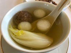 白玉花菇炖菜胆-宝丽轩中餐厅BAOLIXUAN