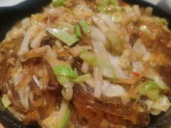 铁板肉沫水晶粉-九毛九西北菜(番禺万达店)