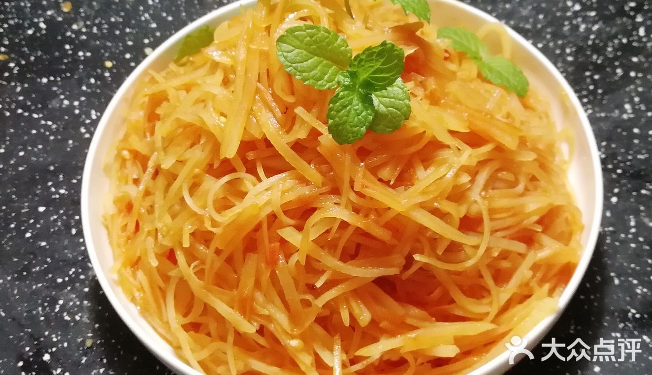 香甜美味的西红柿土豆丝