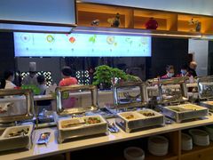 自助取餐区-南普陀素菜馆