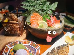 三文鱼刺身-鳗鱼家·深夜食堂(军博店)
