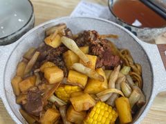 内蒙焖面-内蒙焖面大盆骨餐馆(山大路店)