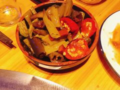 腌辣椒-山里屯铁锅炖·东北菜(康桥店)