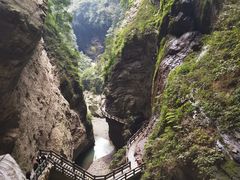 -龙水峡地缝景区