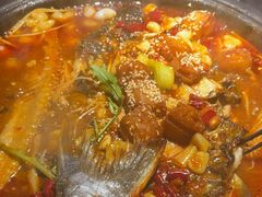 -探鱼·鲜青椒爽麻烤鱼(天一广场店)