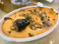 鲫鱼原汁蒸水蛋-台山美食一绝阿四台山黄鳝饭(阿四创作店)
