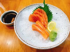 三文鱼刺身-千叶寿司创意融合料理(水韵城店)