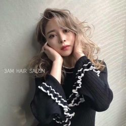 点击看大图 -3AM HAIR SALON染发烫发接发
