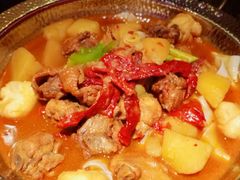 沙湾原始大盘鸡-丝路金桃·新疆菜(徐汇店)