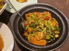 雪菜虾仁豆腐煲-有璟阁港式餐厅(国贸商城店)