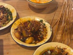 -拈签一笑黄牛肉辣卤串串