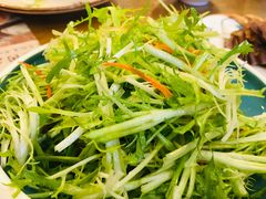 鲜拌苦苣-毛毛熏肉•东北菜老字号(大安街店)