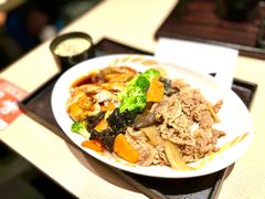 肥牛鸡排双拼饭-吉野家(上海美罗城店)