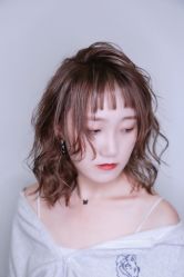 锁骨发-和良形象