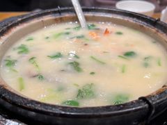 干贝鲜虾粥-粤仔湾砂锅粥(广益哥伦布店)