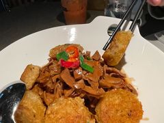 古法竹笋干配米饼-木守西溪溪隐餐厅