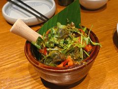 手撕椒松花蛋-云海肴·汽锅鸡·云南菜(天山百盛优客店)