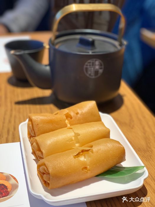 蔡澜港式点心(海岸城店)芙蓉蛋白春卷图片