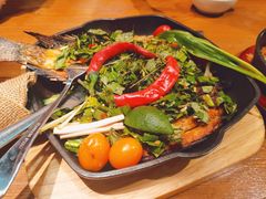 香茅草烤罗非鱼-云海肴·汽锅鸡·云南菜(天山百盛优客店)