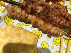 碳烤红柳羊肉-新疆烧烤王(广灵店)
